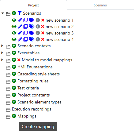 Create mapping Create mapping